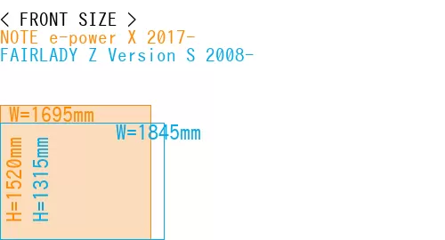 #NOTE e-power X 2017- + FAIRLADY Z Version S 2008-